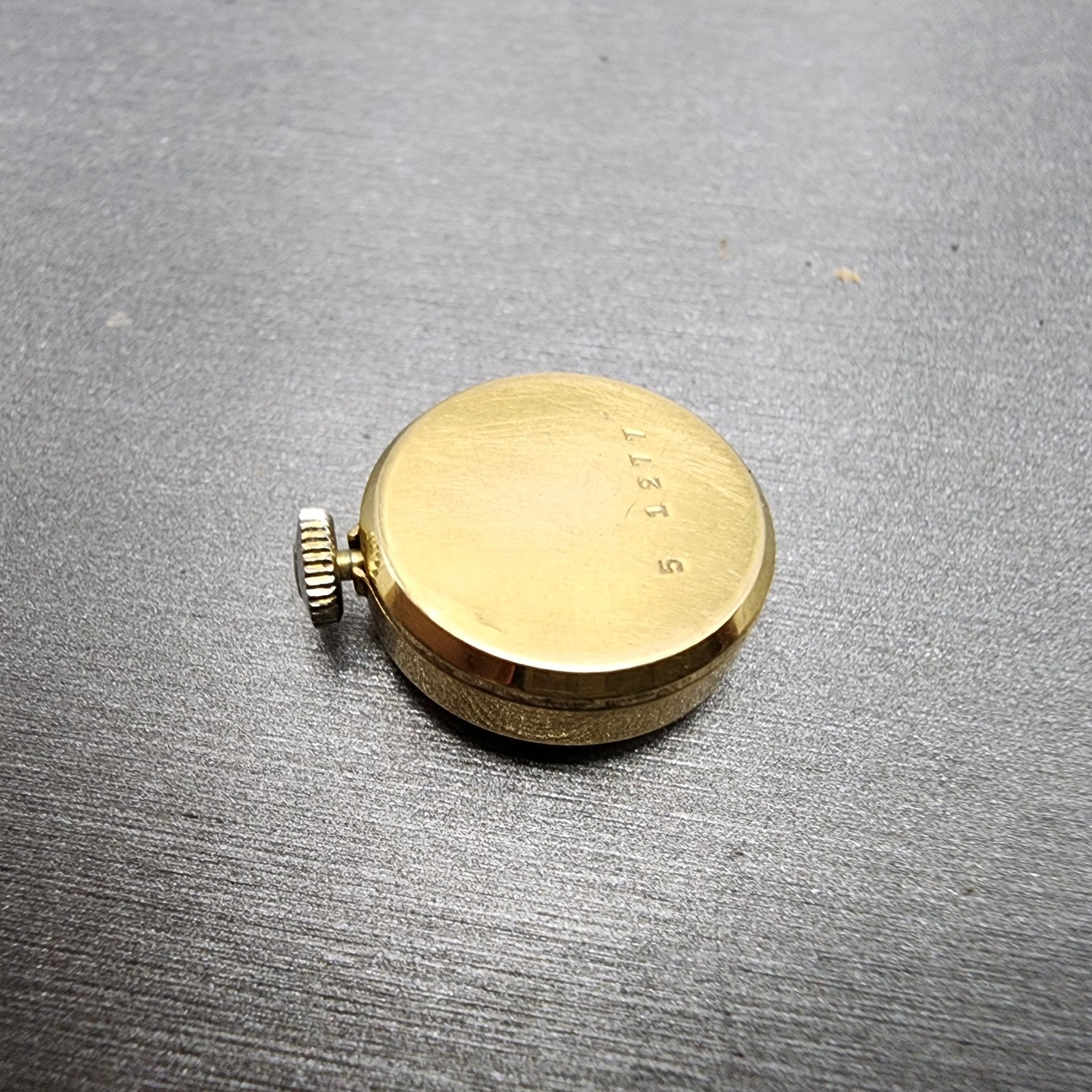Bucherer Watch Women 17mm Silver Dial Gold plated Manual Wind Runs Vintage7