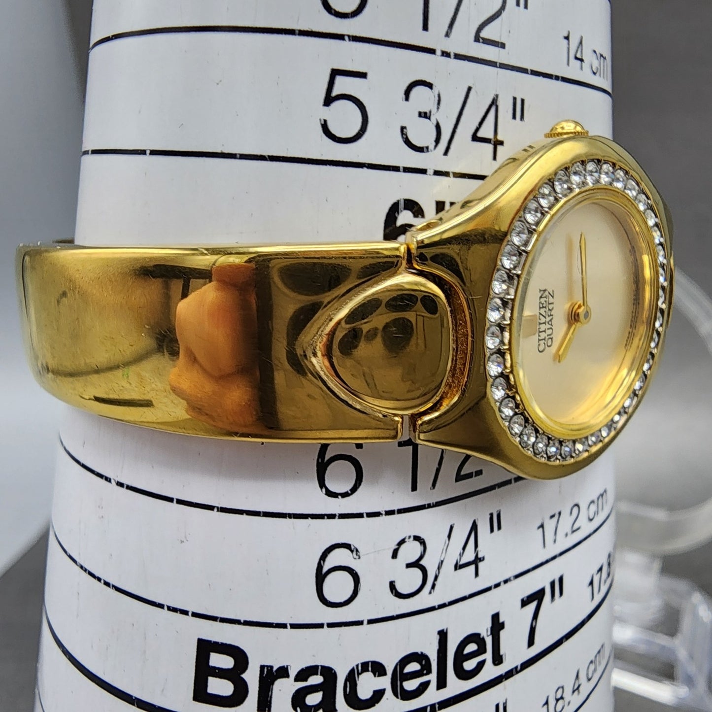Citizen Watch Women 25mm Champagne Dial Gold Tone 5920S92324 New Battery10