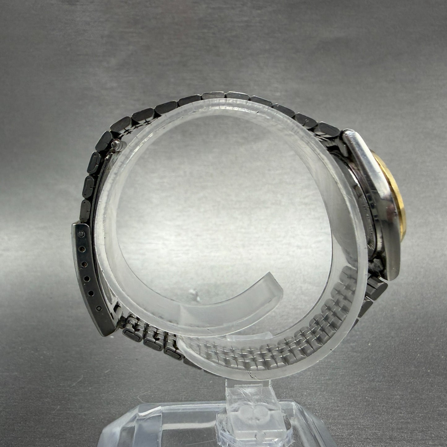 Seiko SQ Watch Women 24mm Silver Dial Two Tone Daydate 3Y03-0031 New Battery8