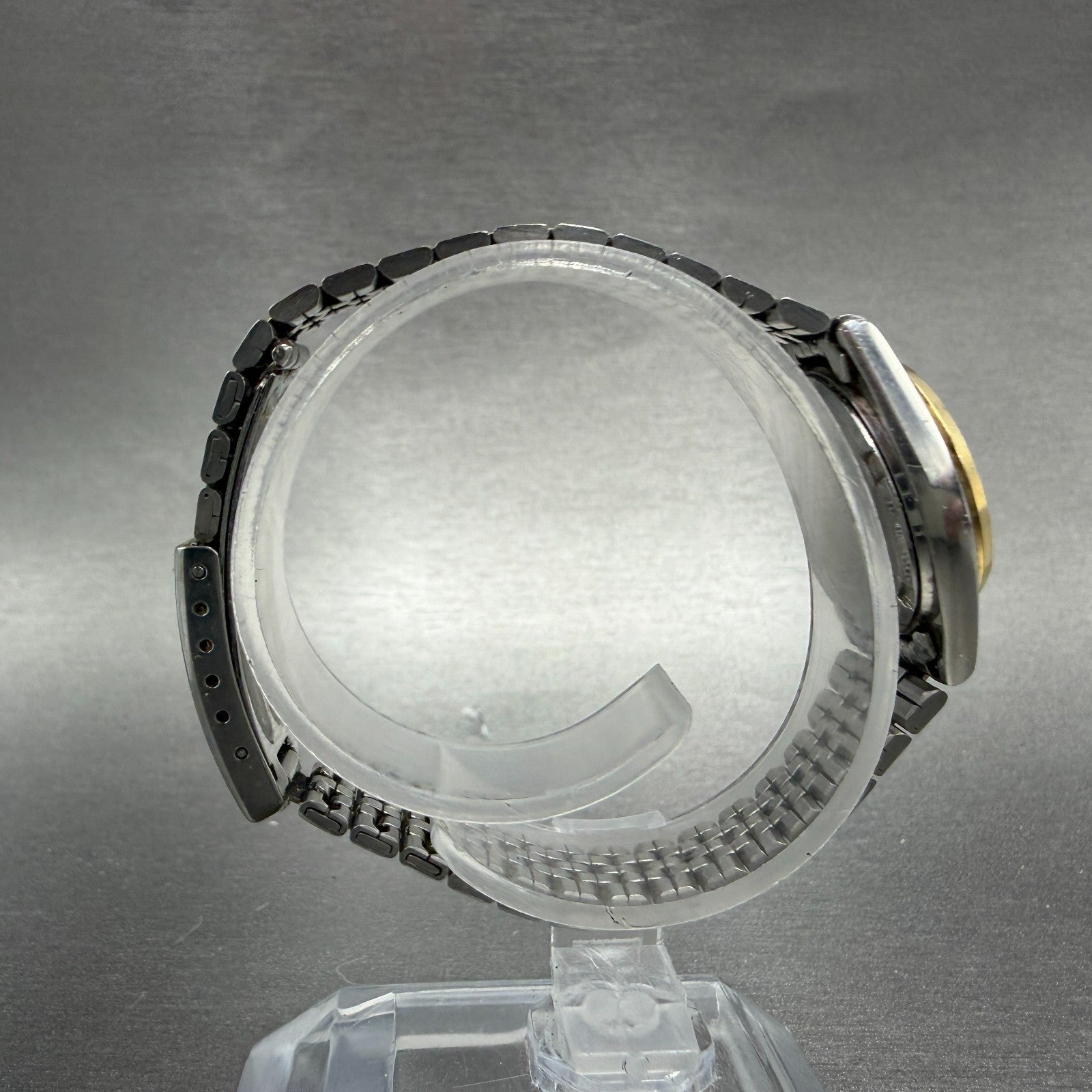 Seiko SQ Watch Women 24mm Silver Dial Two Tone Daydate 3Y03-0031 New Battery8
