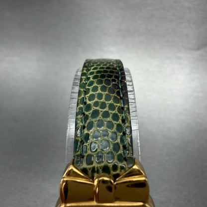 Nina Ricci Tank Watch Women 18mm MOP Dial Gold Plated Rectangle D950 New Battery4