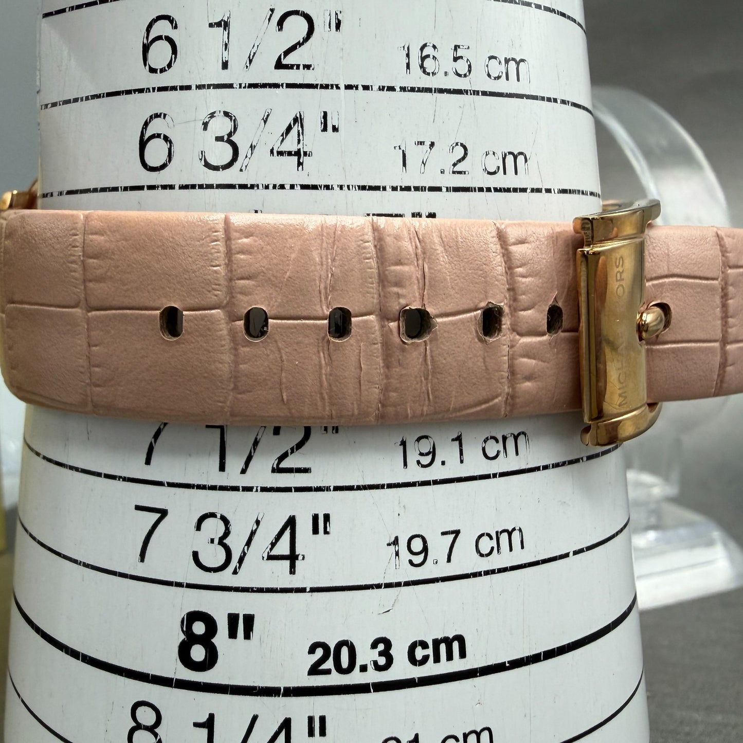 Michael Kors Pyper Watch Women 38mm White Dial Rose Gold Round MK-2775 New Batt11