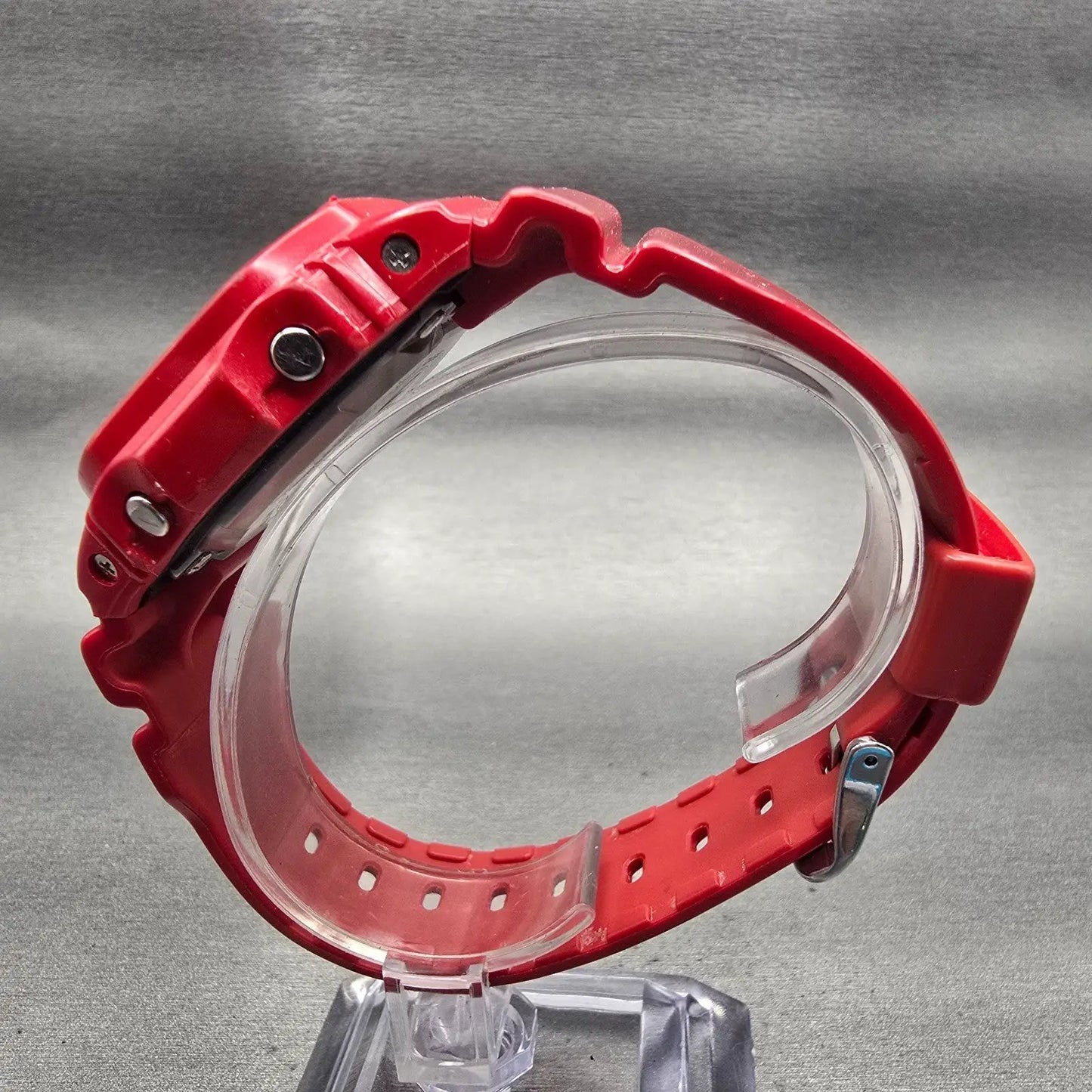 Casio G-Shock GLX-5600 Watch Men 44mm Red Alarm Chronograph G-Lide New Battery6