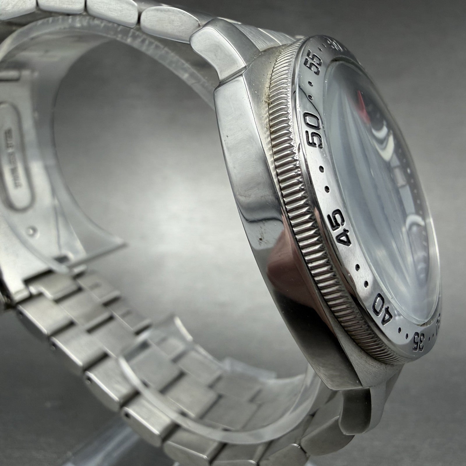 Orient Town & Country Dive Watch Men 40mm Black Dial Steel Date Round New Batt3