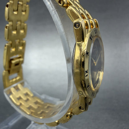 Citizen Elegance Watch Women 22mm Black Dial Gold Tone Round 5420-S26003 Newbat13