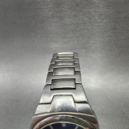 Fossil Arkitekt Watch Men 37mm Blue Dial Stainless Steel Round FS3035 New Batt4