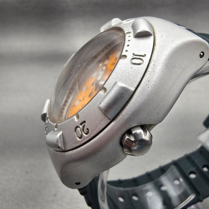 Swatch Irony Scuba 200 TOUTATIS Watch Men 43mm Orange Dial YDS4002 New Battery2
