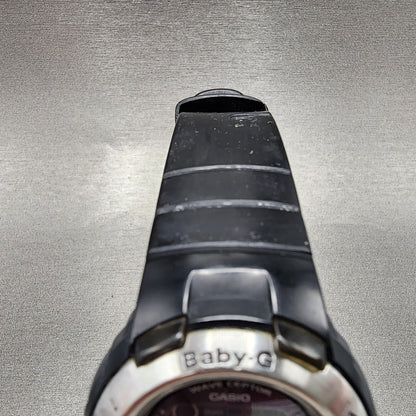 Casio Baby-G Watch Women 38mm Digital Black tone Round Solar BGT-2600J