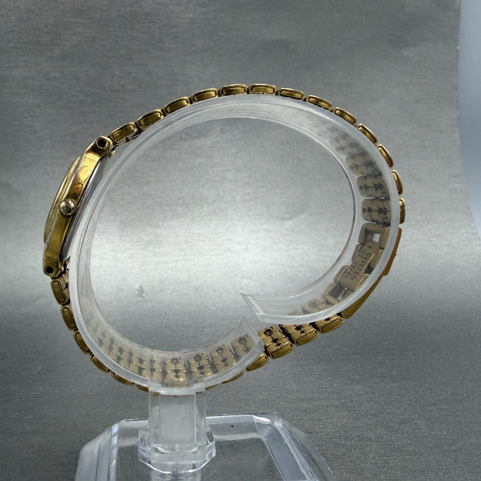 Citizen Watch Women 22mm Gold Dial Gold Tone Round 1020-S54554 New Battery VTG6