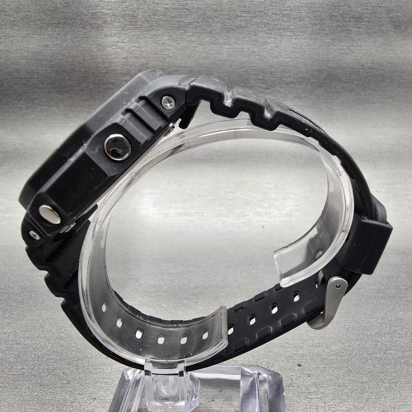 Casio G-Shock GA-2100 Watch Men 45mm Black Dial Black Chrono Alarm New Battery G6