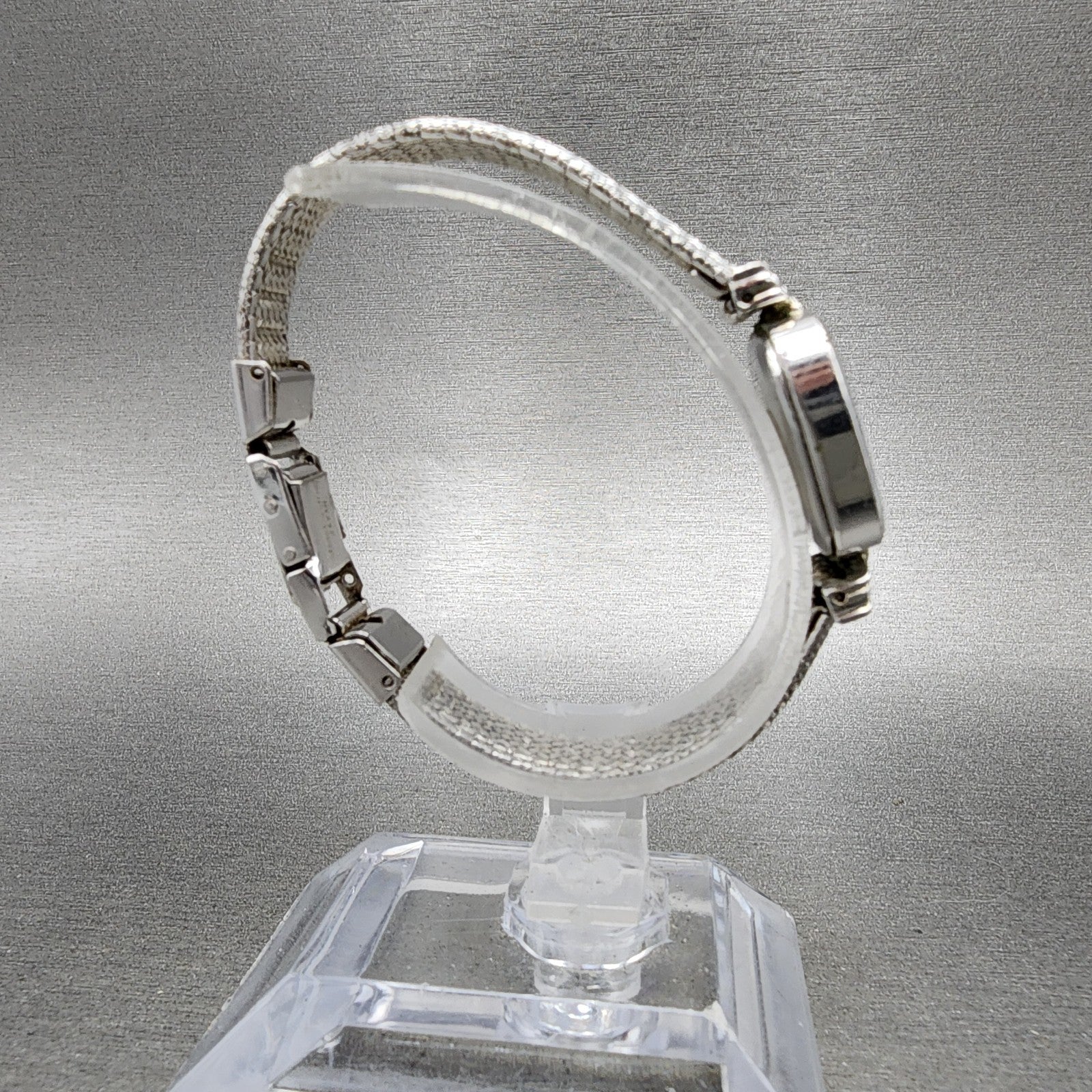 Orient Watch Women 18mm White Dial Silver Tone Rectangle A053Z540 New Battery8