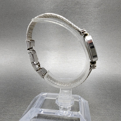 Orient Watch Women 18mm White Dial Silver Tone Rectangle A053Z540 New Battery8