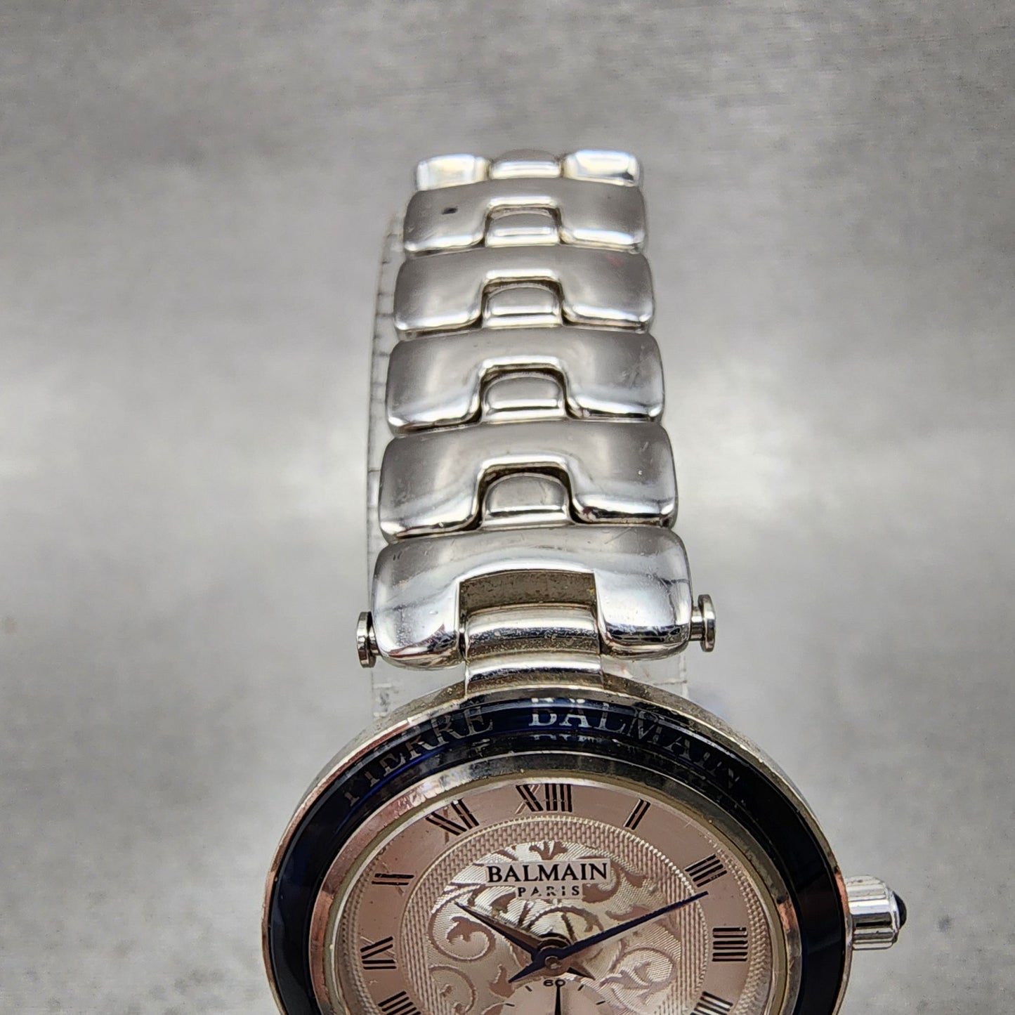 Balmain Watch Women 26mm Silver Dial Silver Tone Small Seconds  New Battery3