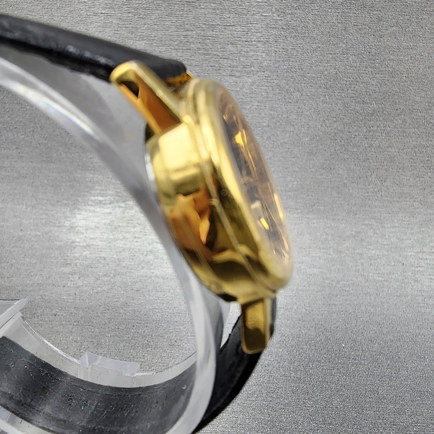 Casio Watch Women 24mm Black Dial Gold Tone Round LTP1095 New Battery3