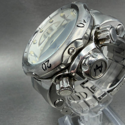 Invicta Reserve Venom Chrono Watch Men 51mm MOP Dial Steel Date 13912 New Batt2