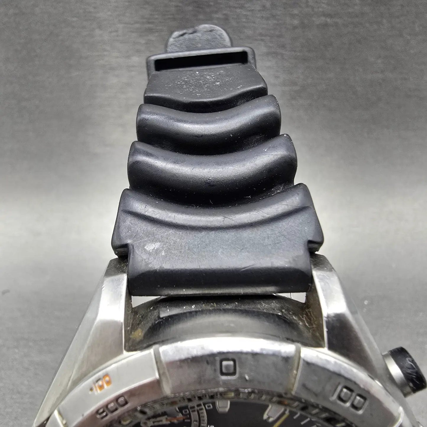 Timex Intelligent Quartz  Watch Men 50mm Black Dial Silver Date New Battery4