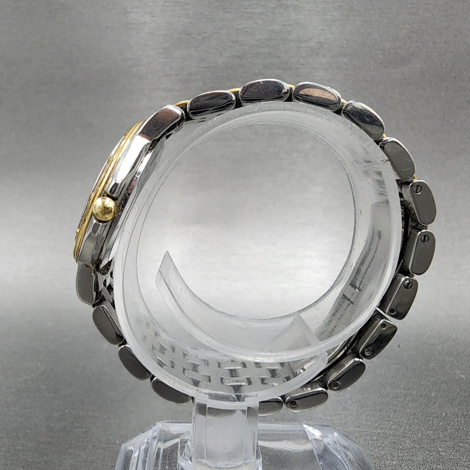 Raymond Weil Tango Watch Women 28mm White Dial Two Tone Date Round New Battery A6