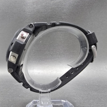 Casio G-Shock GS-1000 Watch Men 47mm Black Dial Black Silver Date Round Works JP6