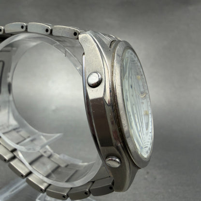 Casio Lineage Watch Men 40mm White Dial Titanium Tone Date Solar LIW-100t Runs3