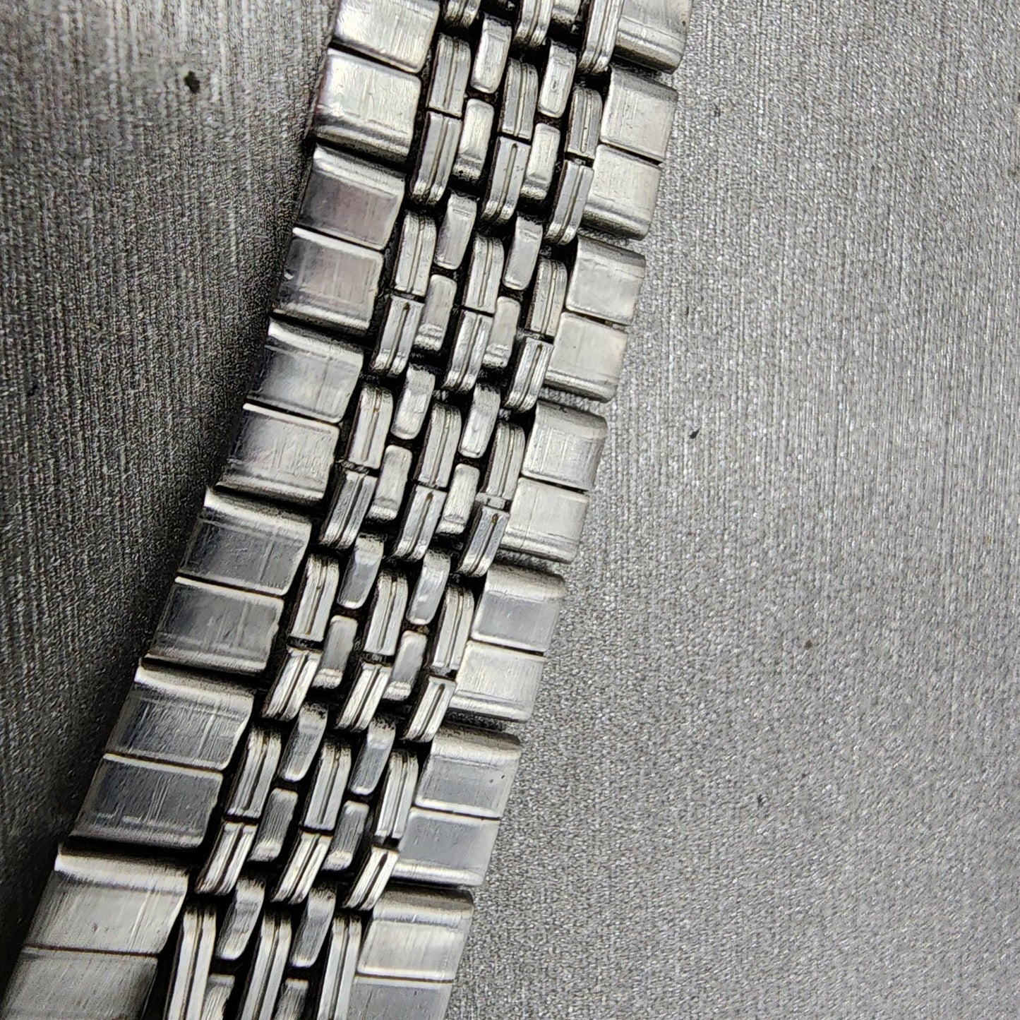 Seiko Bracelet 19mm Stainless Steel Tri Folding Clasp Vintage8
