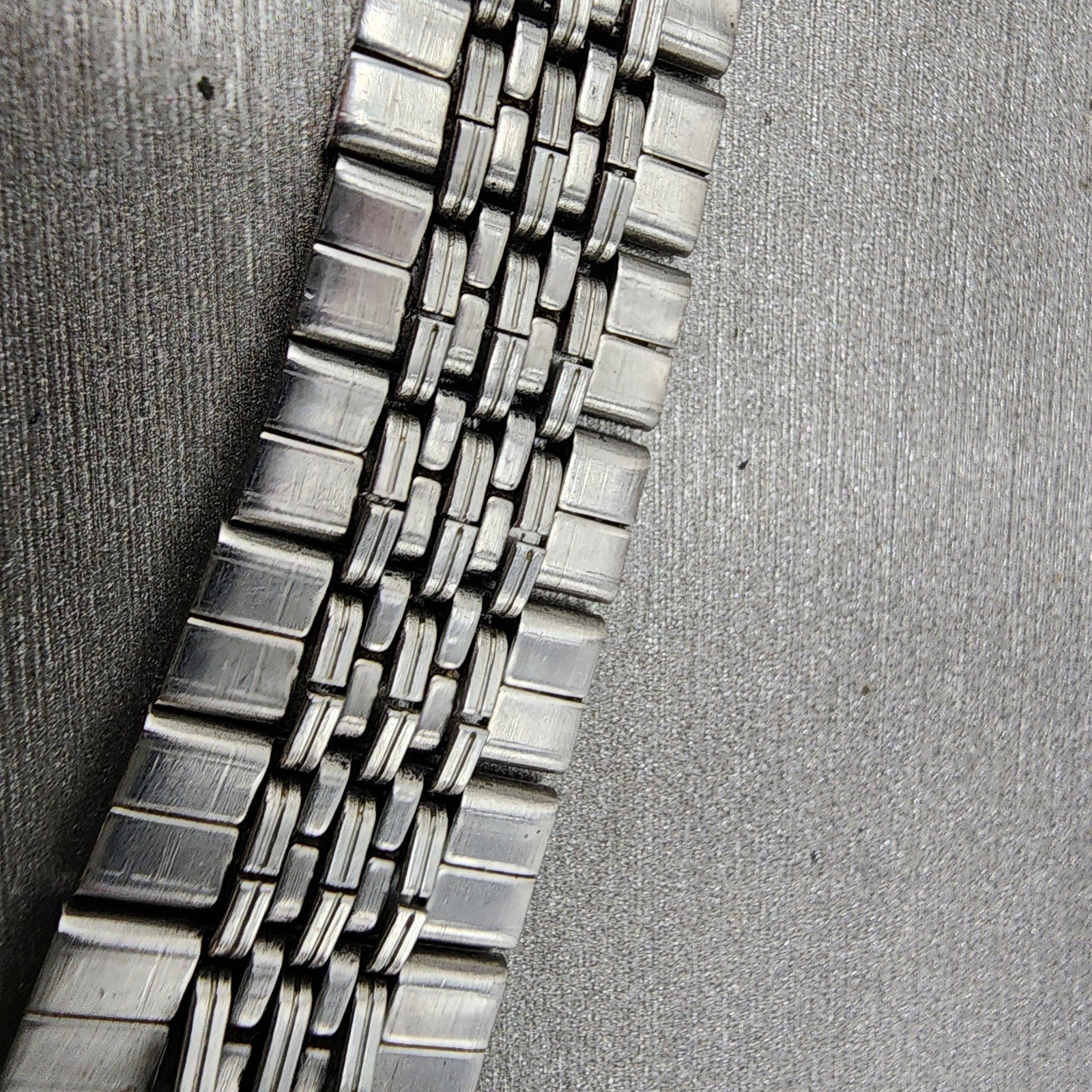 Seiko Bracelet 19mm Stainless Steel Tri Folding Clasp Vintage8