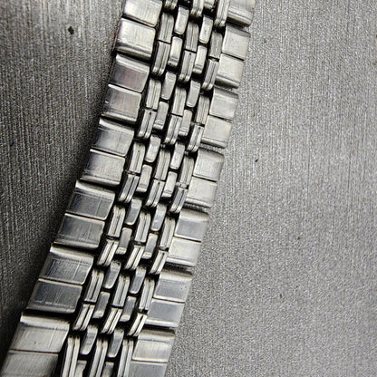 Seiko Bracelet 19mm Stainless Steel Tri Folding Clasp Vintage8