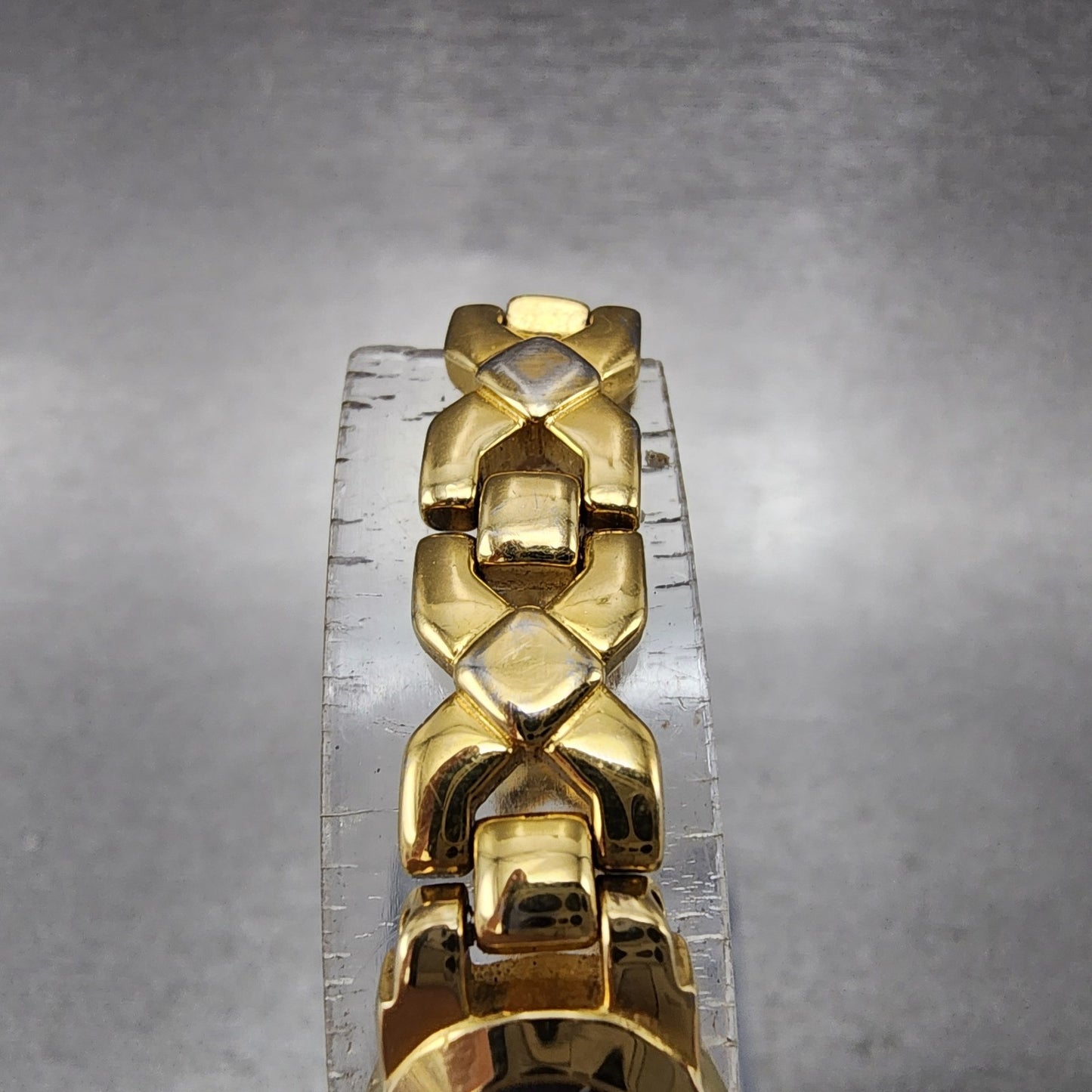 Citizen Elegance Watch Women 15mm Green Dial Gold Tone 5421-S49925 New Battery