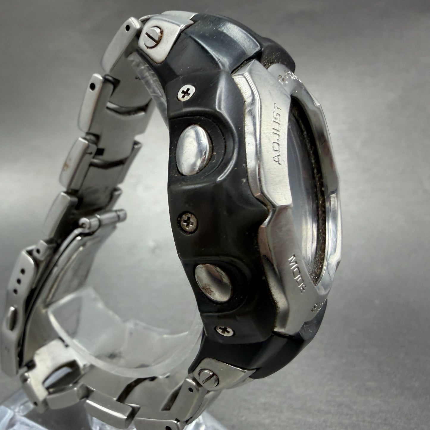 Casio G-Shock GW-700DJ Watch Men 47mm Digital Silver Black Solar PARTS4