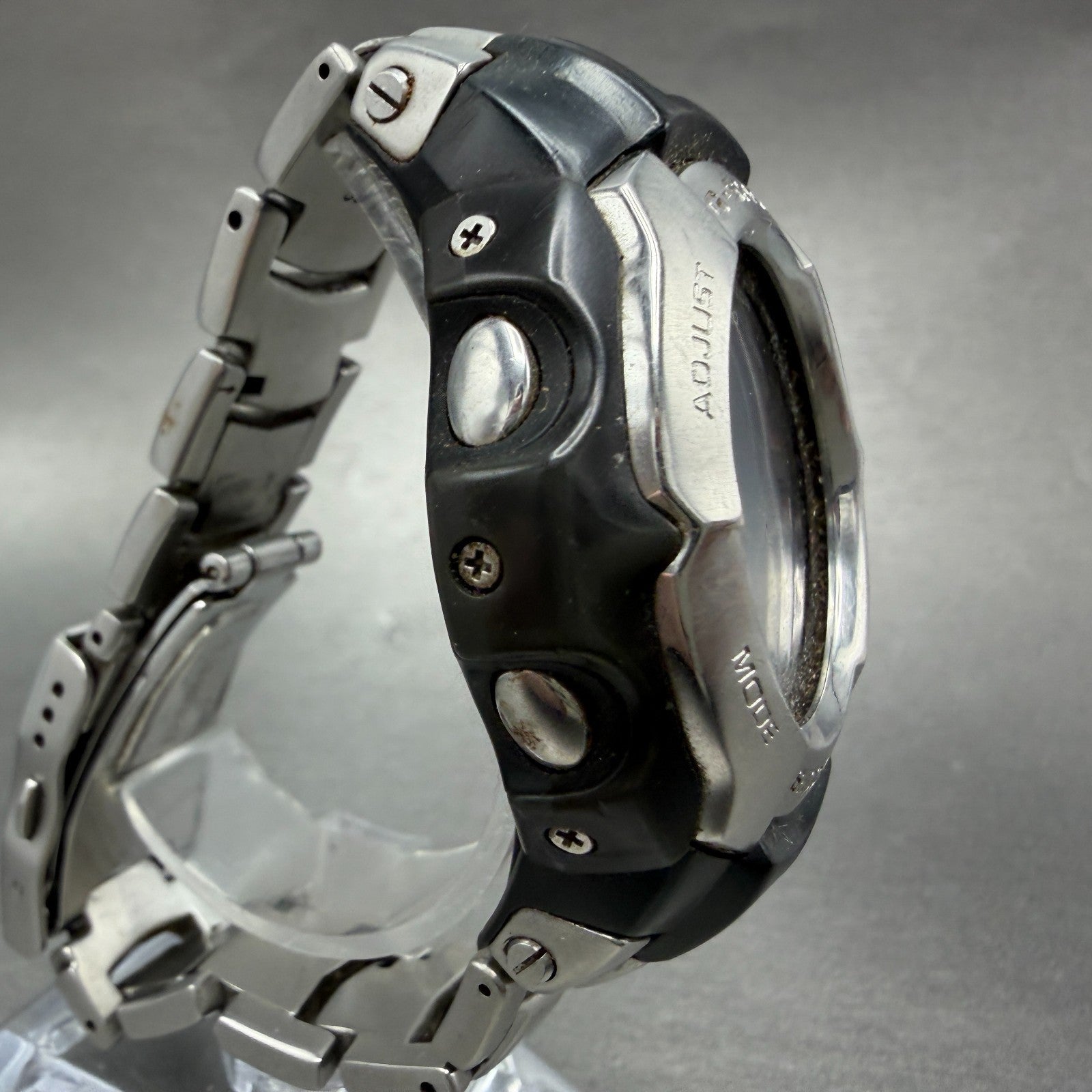 Casio G-Shock GW-700DJ Watch Men 47mm Digital Silver Black Solar PARTS4