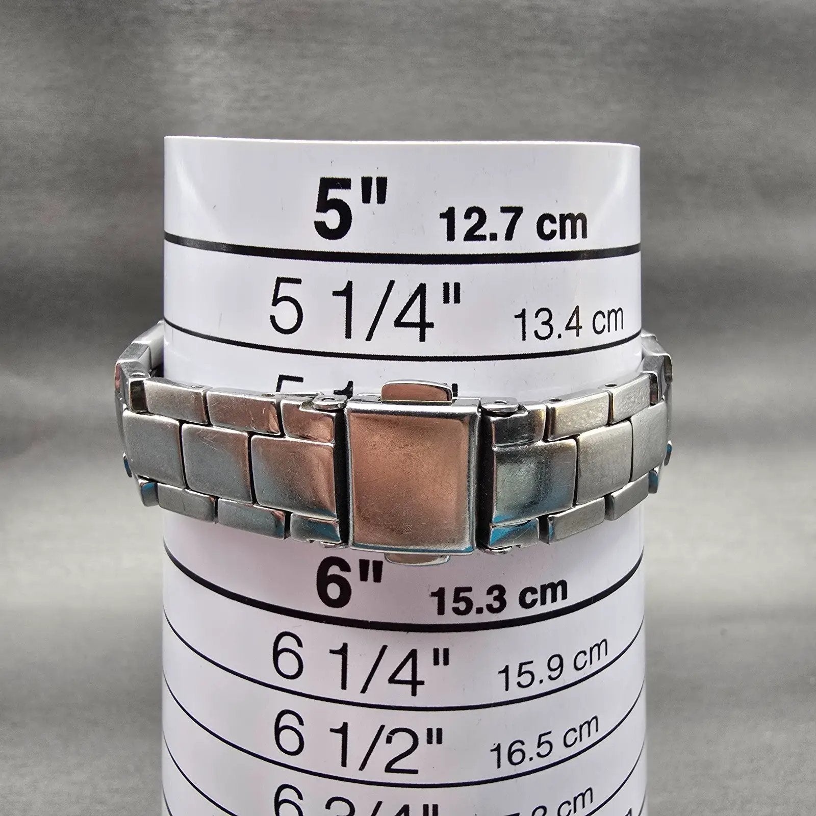 Skagen Watch Women 25mm Silver Dial Silver Tone Round 430SSXD New Battery 5.5"9