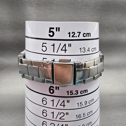 Skagen Watch Women 25mm Silver Dial Silver Tone Round 430SSXD New Battery 5.5"9