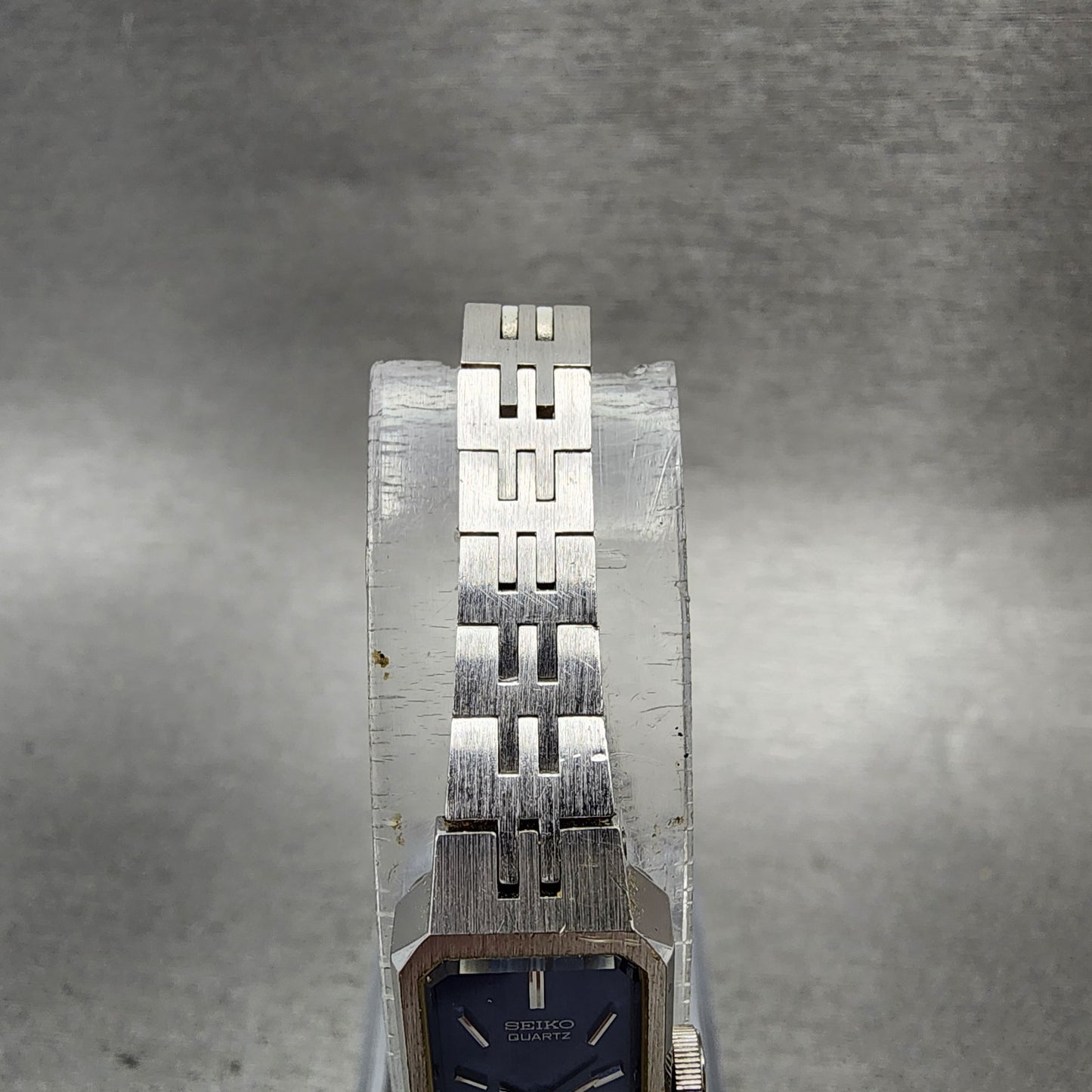 Seiko Watch Women 12mm Blue Dial Silver Tone 1320-5029 New Battery Vintage5
