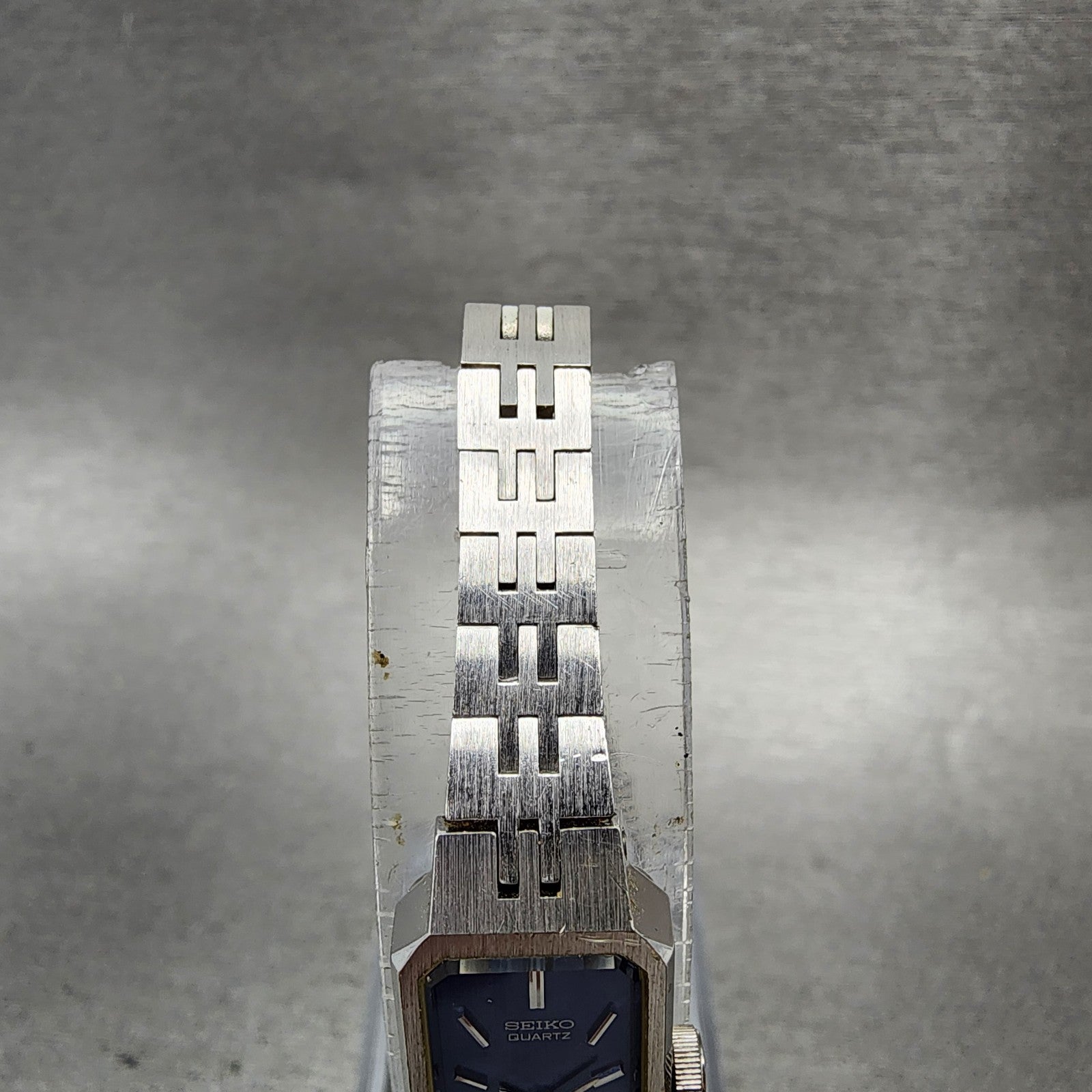 Seiko Watch Women 12mm Blue Dial Silver Tone 1320-5029 New Battery Vintage5