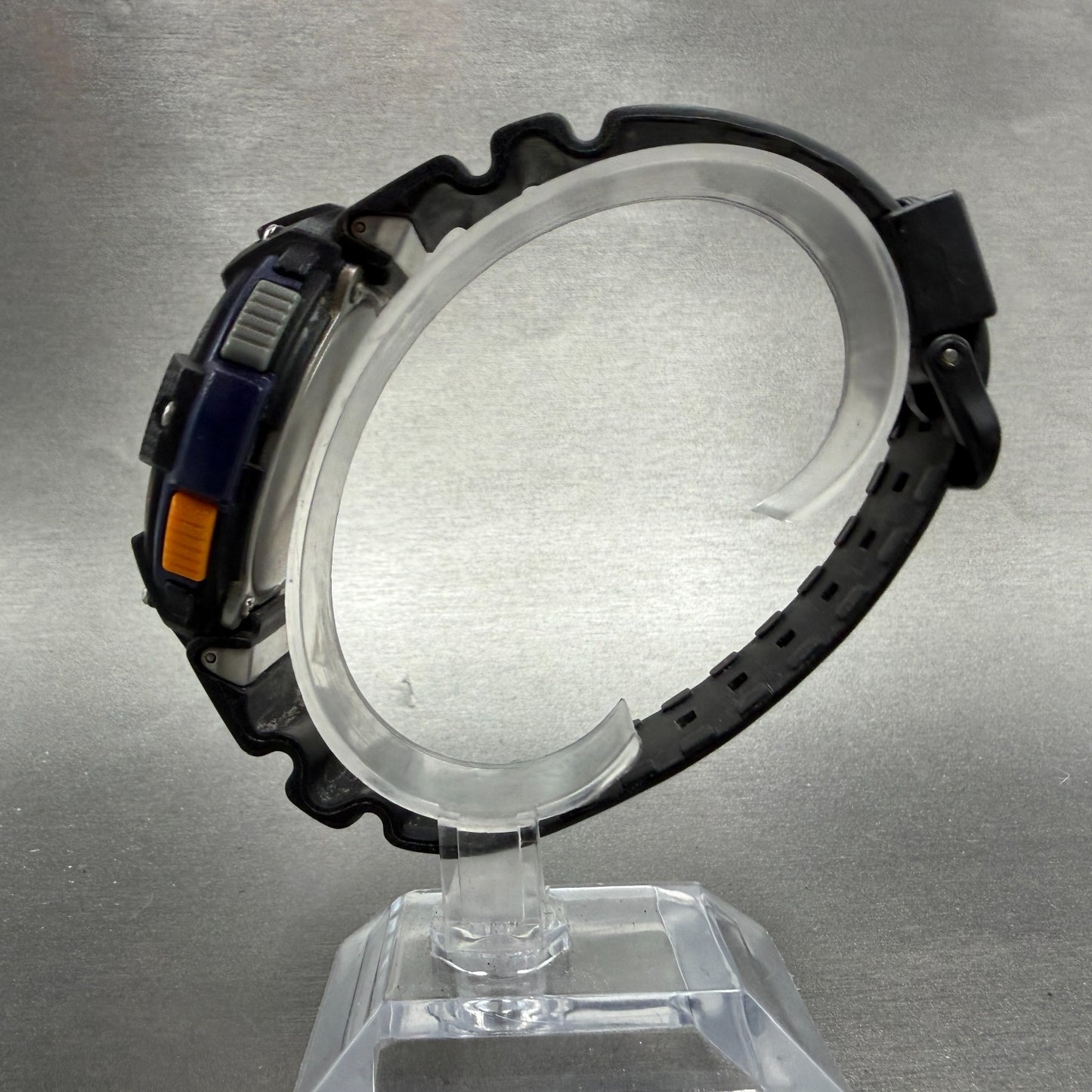 Casio SGW-100  Twin Sensor Watch Men 48mm Blue Black Alarm Chrono New Battery6