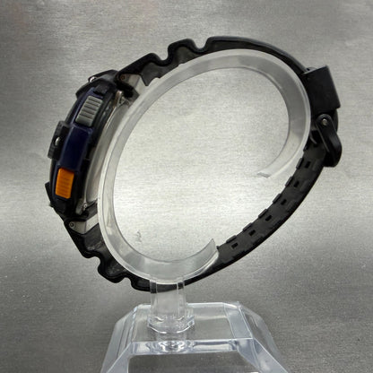Casio SGW-100  Twin Sensor Watch Men 48mm Blue Black Alarm Chrono New Battery6