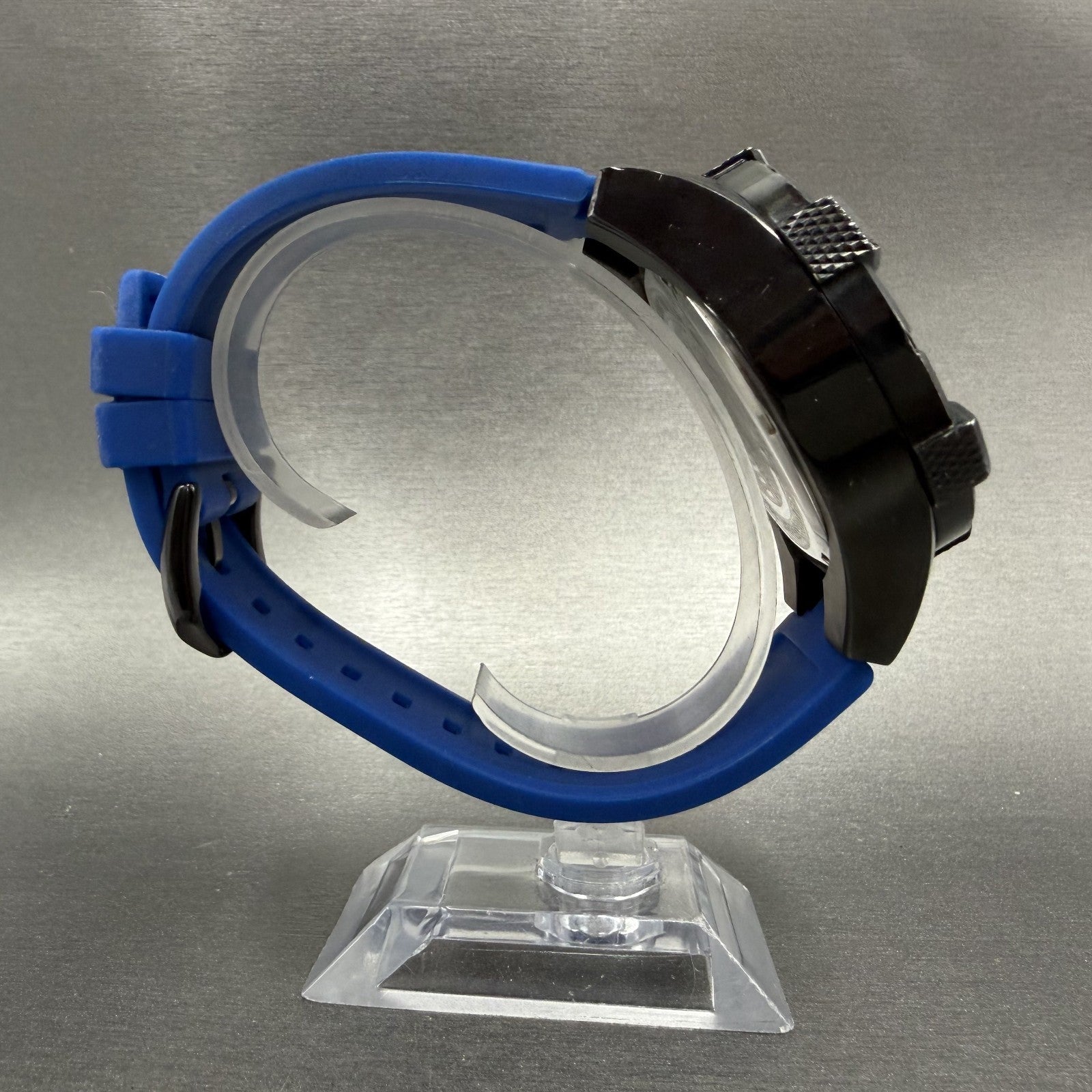 Invicta Aviator Chronograph Watch Men 49mm Blue Dial Black Date 28092 New Batt8
