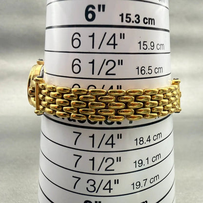 Seiko Watch Women 19mm MOP Dial Gold Tone Round 4N00-0588 New Battery Vintage9