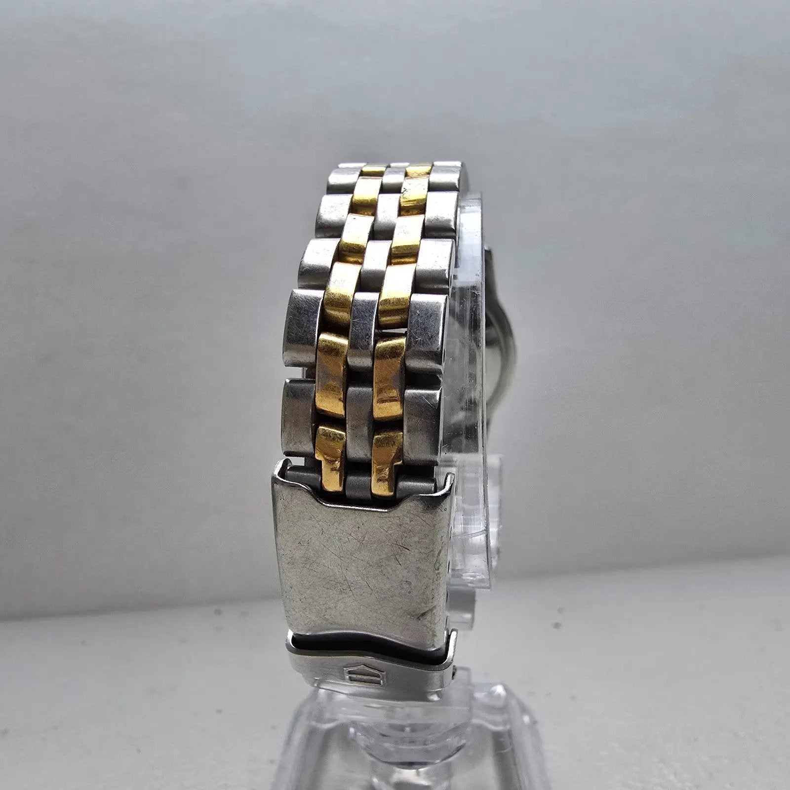 Tag Heuer Professional 200 Dive Watch Women 28mm Gold Dial Two Tone Date NewBatt6