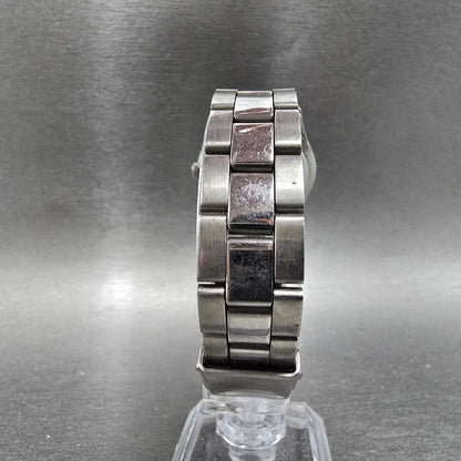 Citizen Reguno Watch Women 28mm White Dial Steel Atomic Solar Round Runs JDM9