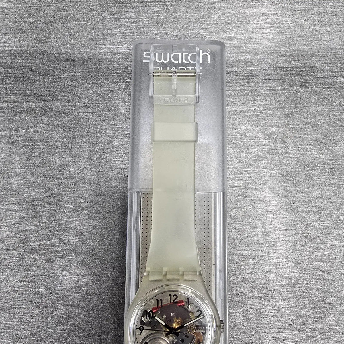 Swatch Olympic Sport Edition Watch Men 34mm Transparent GK209ST New Battery NOS2