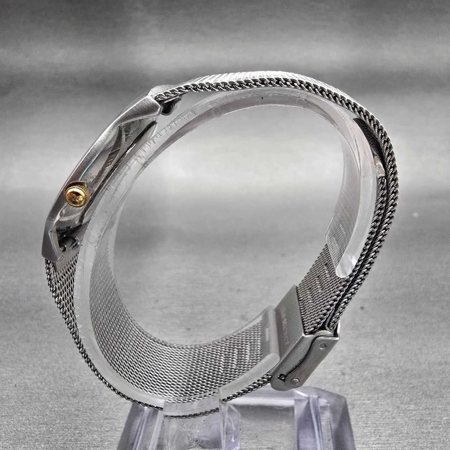Skagen Watch Women 28mm Silver Dial Silver Tone Round 233SGSC New Batt G6