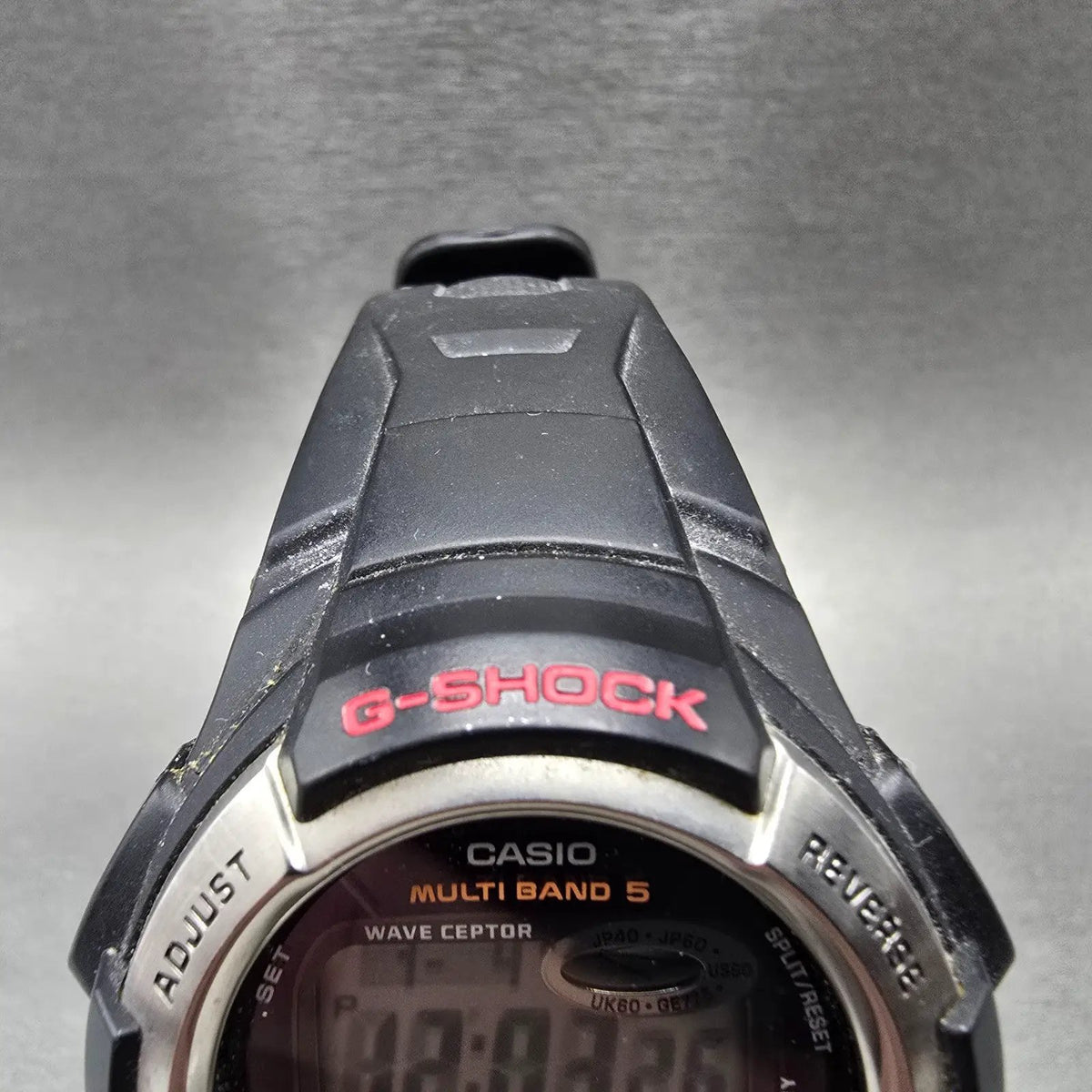 Casio G-Shock GW-800 Watch Men 42mm Digital Black Silver Alarm Chrono Solar4
