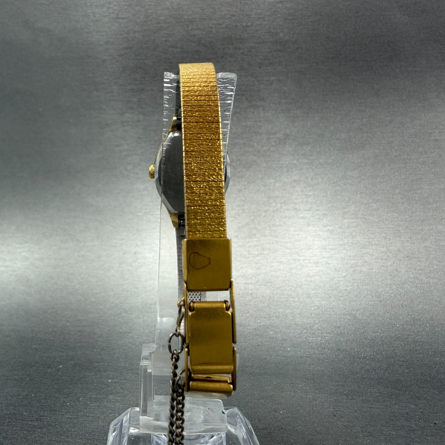 Citizen CQ Watch Women 19mm Gold Dial Gold Tone Square 4031-S01931 New Battery7