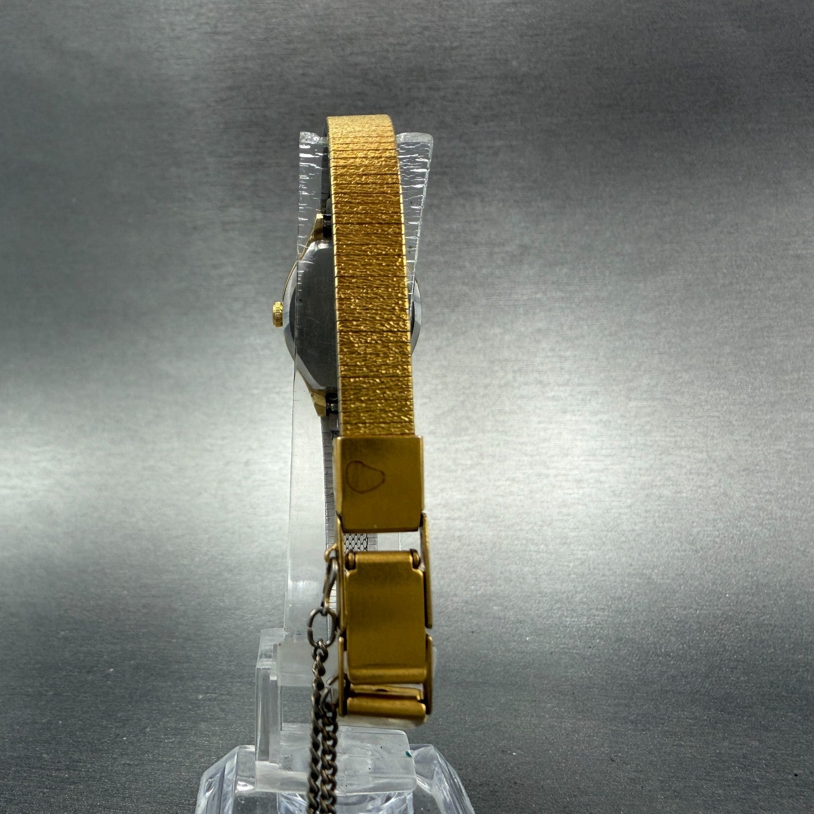 Citizen CQ Watch Women 19mm Gold Dial Gold Tone Square 4031-S01931 New Battery7