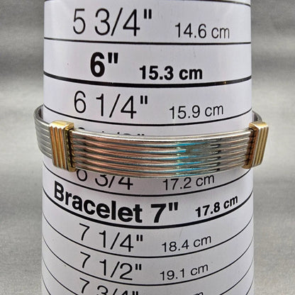 Bulova Watch Women 22mm White Dial Gold Tone Round Bangle 98L69 New Battery9