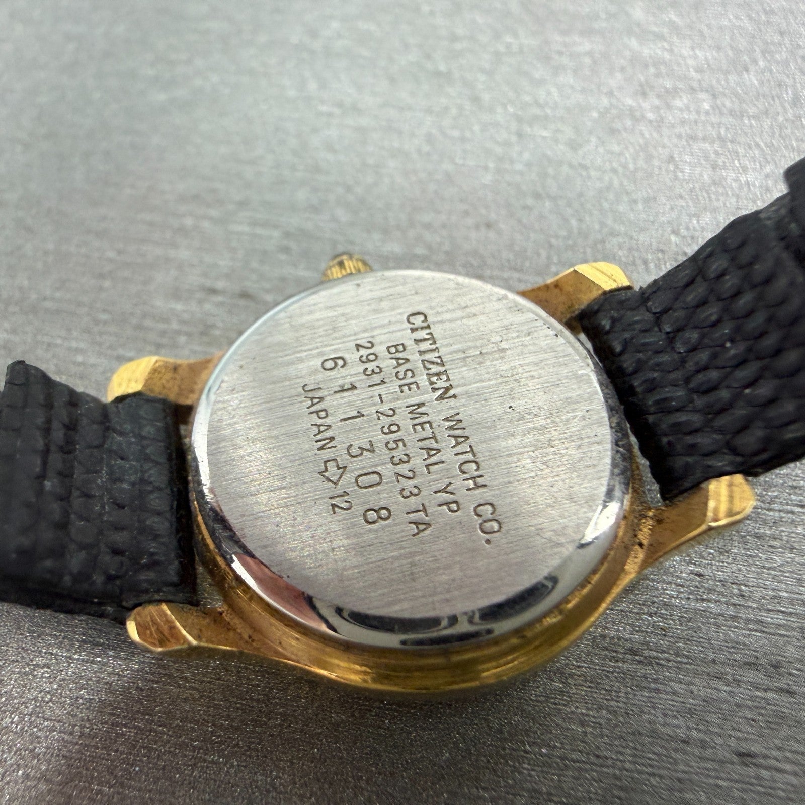 Citizen Forma Watch Women 21mm White Dial Gold Tone Round 2931-295323 NewBattery9