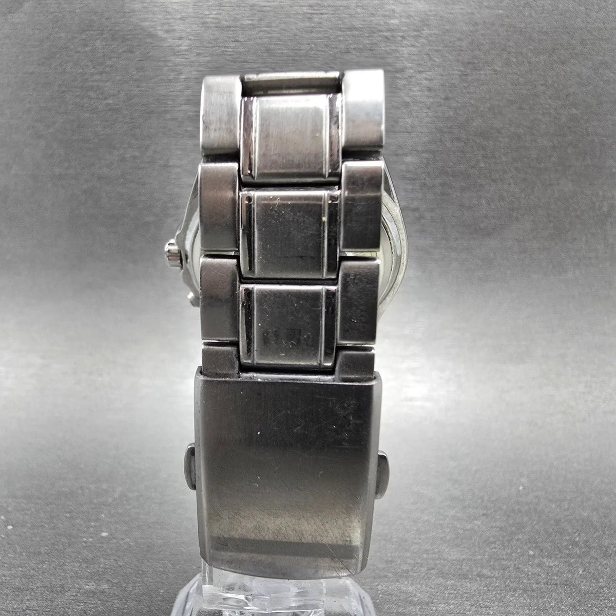 Citizen Reguno Watch Men 38mm Black Dial Steel SolarAtomic H415 Round Runs8