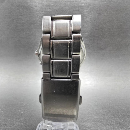 Citizen Reguno Watch Men 38mm Black Dial Steel SolarAtomic H415 Round Runs8