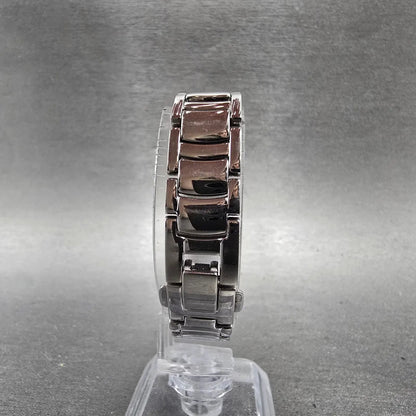 Citizen Tank Watch Women 15mm MOP Dial Two Tone Rectangle G620-S074866 Runs7