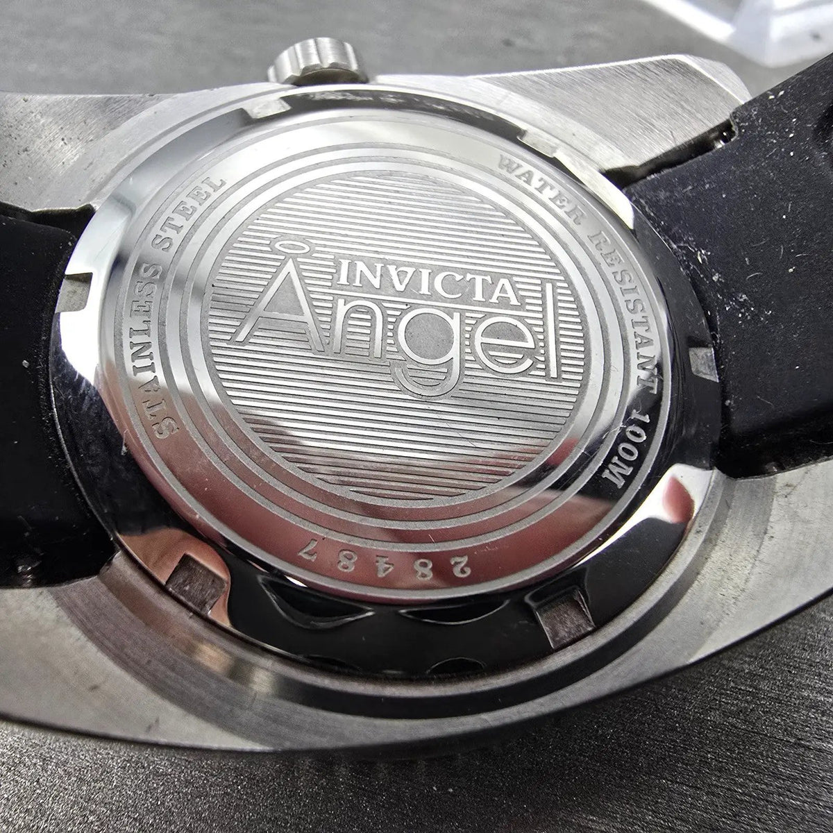 Invicta Angel Watch Women 39mm MOP Dial Silver Daydate Round 28487 New Battery9